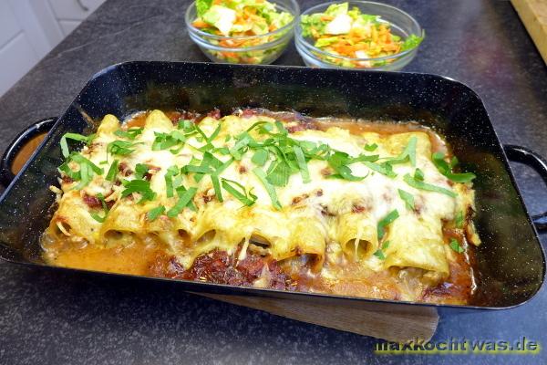 Cannelloni mit Hasenragout