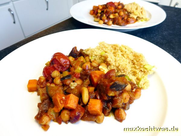 Aromatische marokkanische Tajine