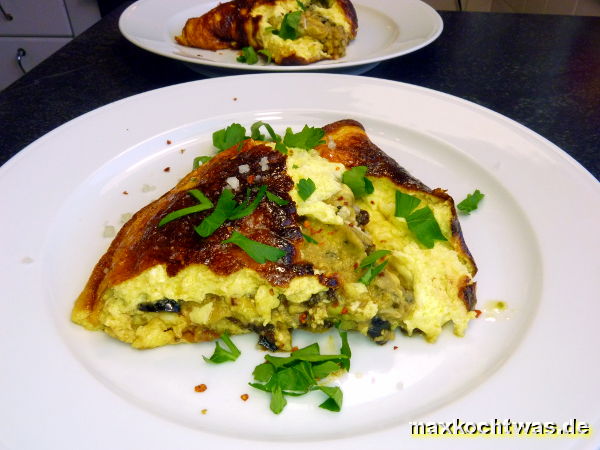 Avokado-Omelette