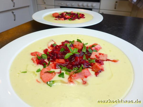 maxkochtwas - Blumenkohlcremesüppchen mit Trüffelöl
