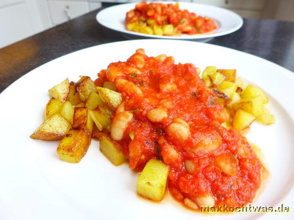 Weisse Bohnen in Tomatensauce