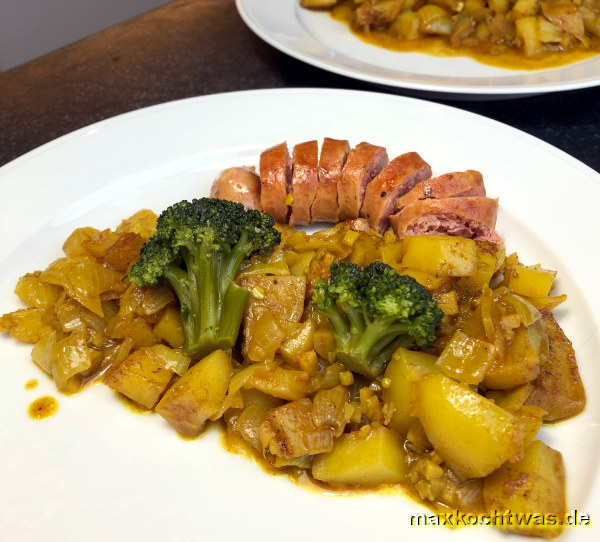 Curry-Kartoffeln II