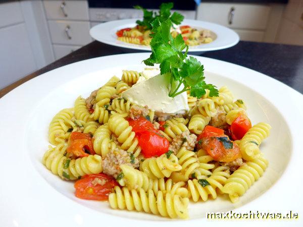 Fenchel-Mett-Pasta