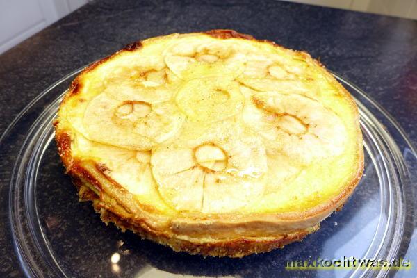 Französische Apfeltarte - Tarte aux pommes