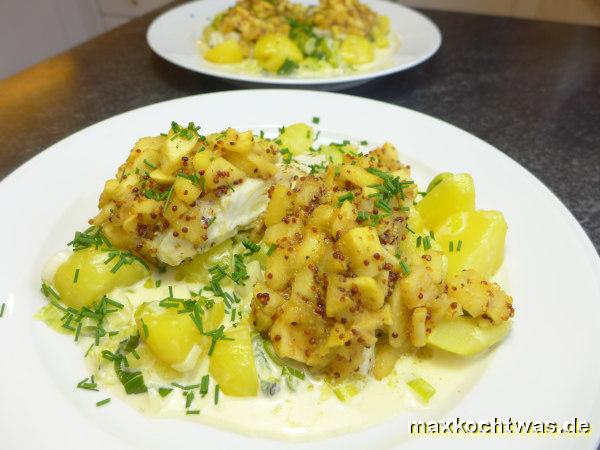 maxkochtwas - Fruchtiger Zander mit Apfel-Lauchgemüse
