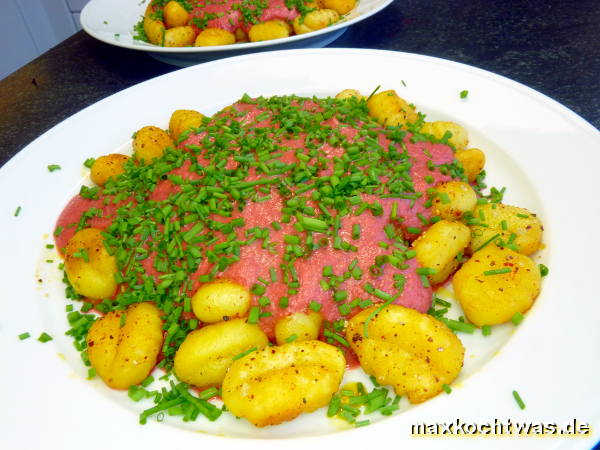 Gnocchi mit Rote-Bete-Sauce