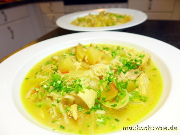 Indische Hühnersuppe