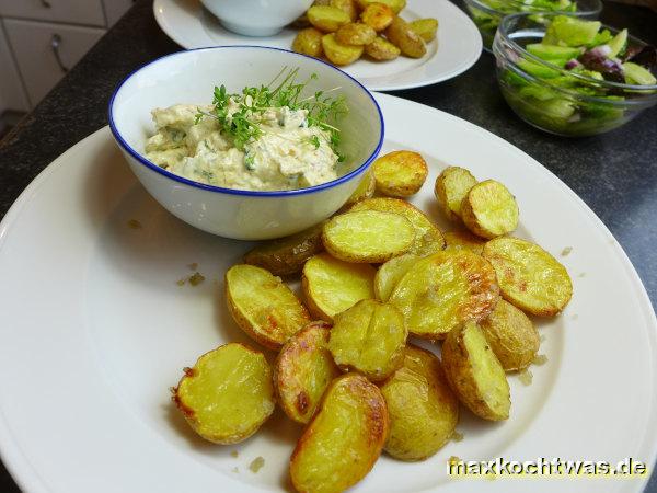 Ofenkartoffeln mit Stippe