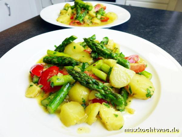 Kartoffelsalat mit Spargel II