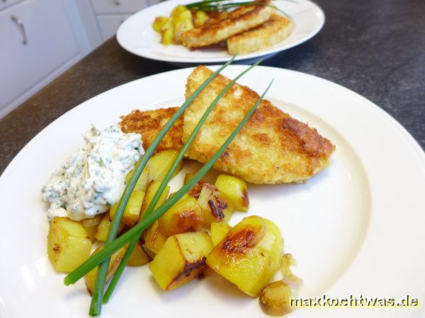 Knusprige Sellerieschnitzel