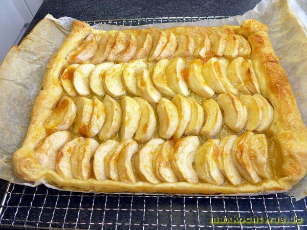 Einfacher Apfelkuchen - Tarte aux pommes facile