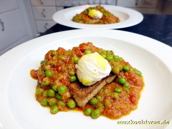 Provenzalische Erbsensuppe