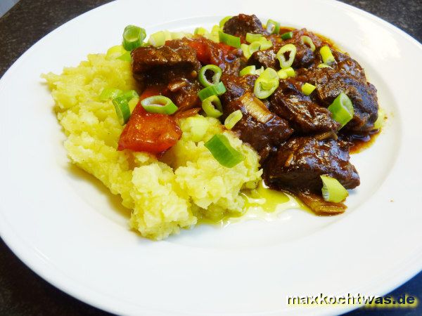 Rindfleisch mit Paprika und Limetten