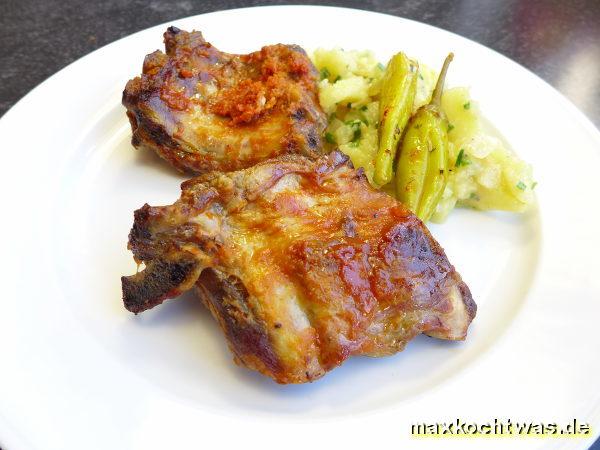 Spareribs mit Barbecue-Sosse