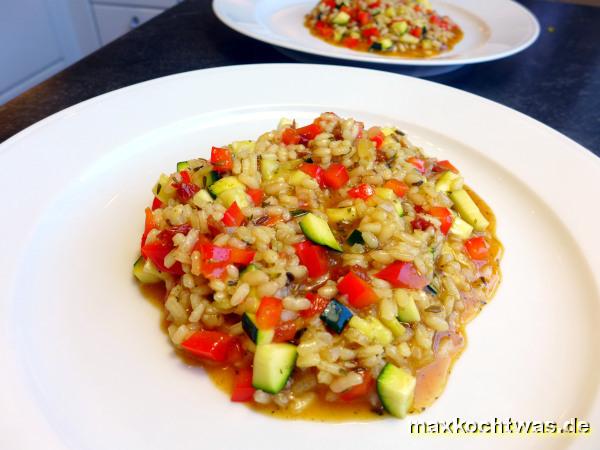 Risotto provençal