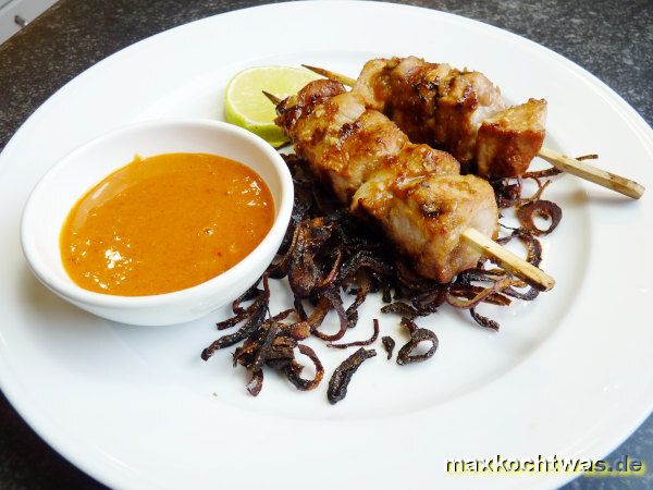 Sate Babi (Schweinefleischspieße)