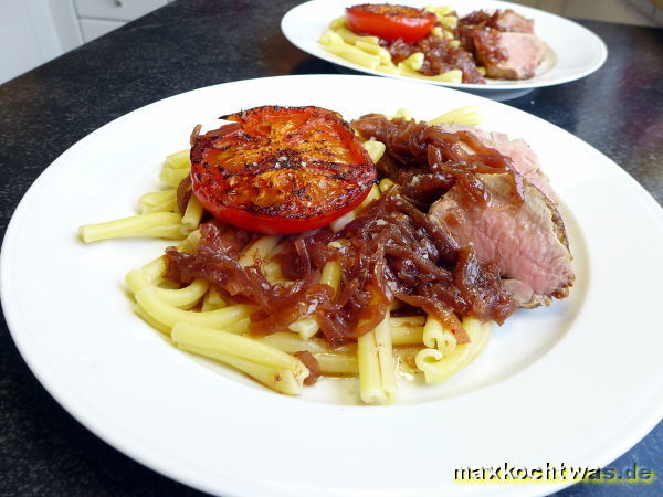 Schweinefilet mit Portweinsauce