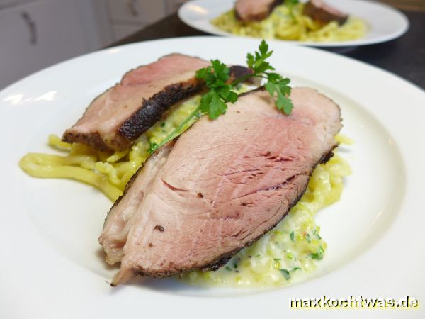 Schweineschulter, sous-vide gegart