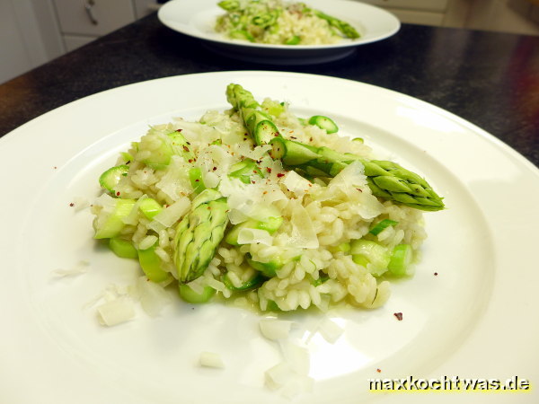 Spargelrisotto II - Ein etwas aufwendiges Rezept!