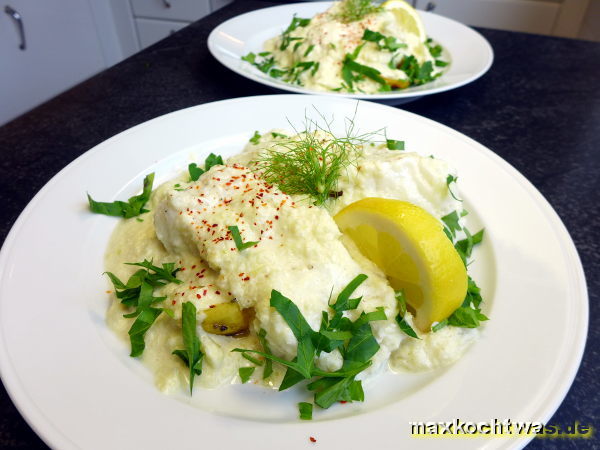 Steinbeisser mit Fenchel - Eigentlich ein ganz einfaches, schnelles Gericht, das was hermacht.