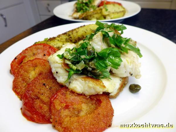 maxkochtwas - Steinbeisserfilet mit gebratenen Fleischtomaten