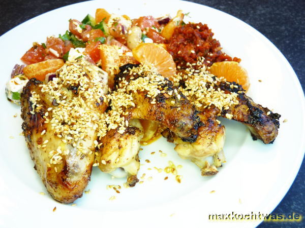 Chicken Wings mit Chili und Za'atar