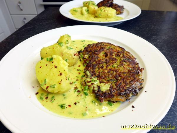 Knusprige Zucchini-Möhren-Frikadellen